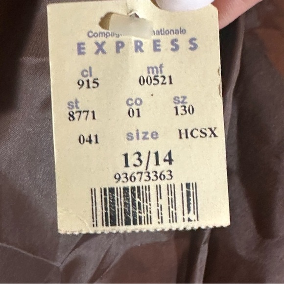 Vtg 90s No.4 EXP Jeans Multicolor Western Wool Wrap Skirt Italy Women Size 13/14 - Picture 9 of 11